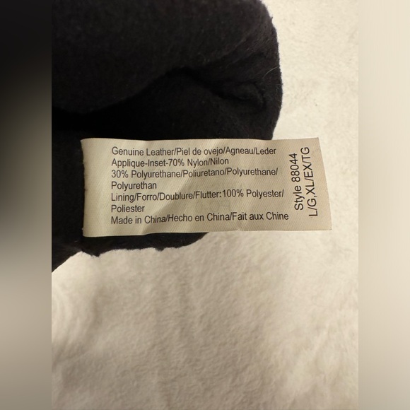 Vintage Genuine Leather Gloves Dark Brown Size Small - Picture 5 of 5